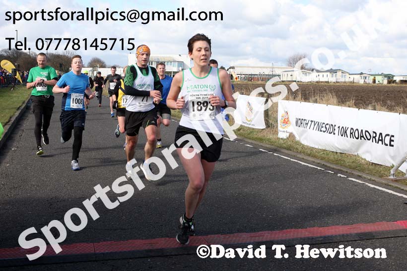 North Tyneside 10k Road Race, Whitley Bay. Photo: David T. Hewitson/Sports for All Pics
